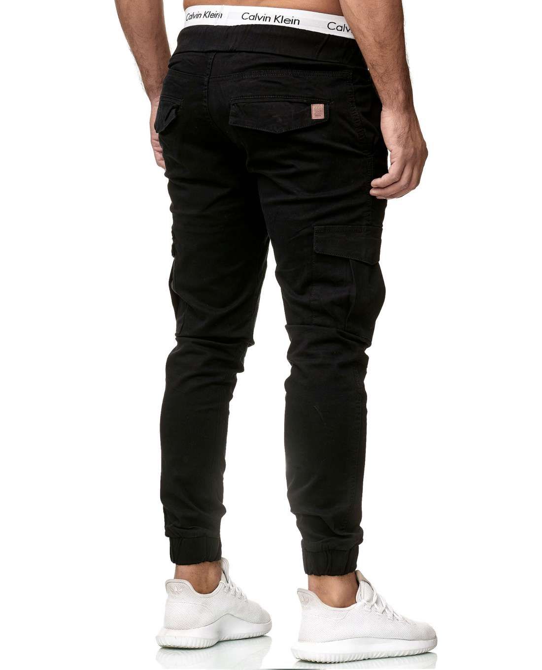 Black Cargo Pants Jerone