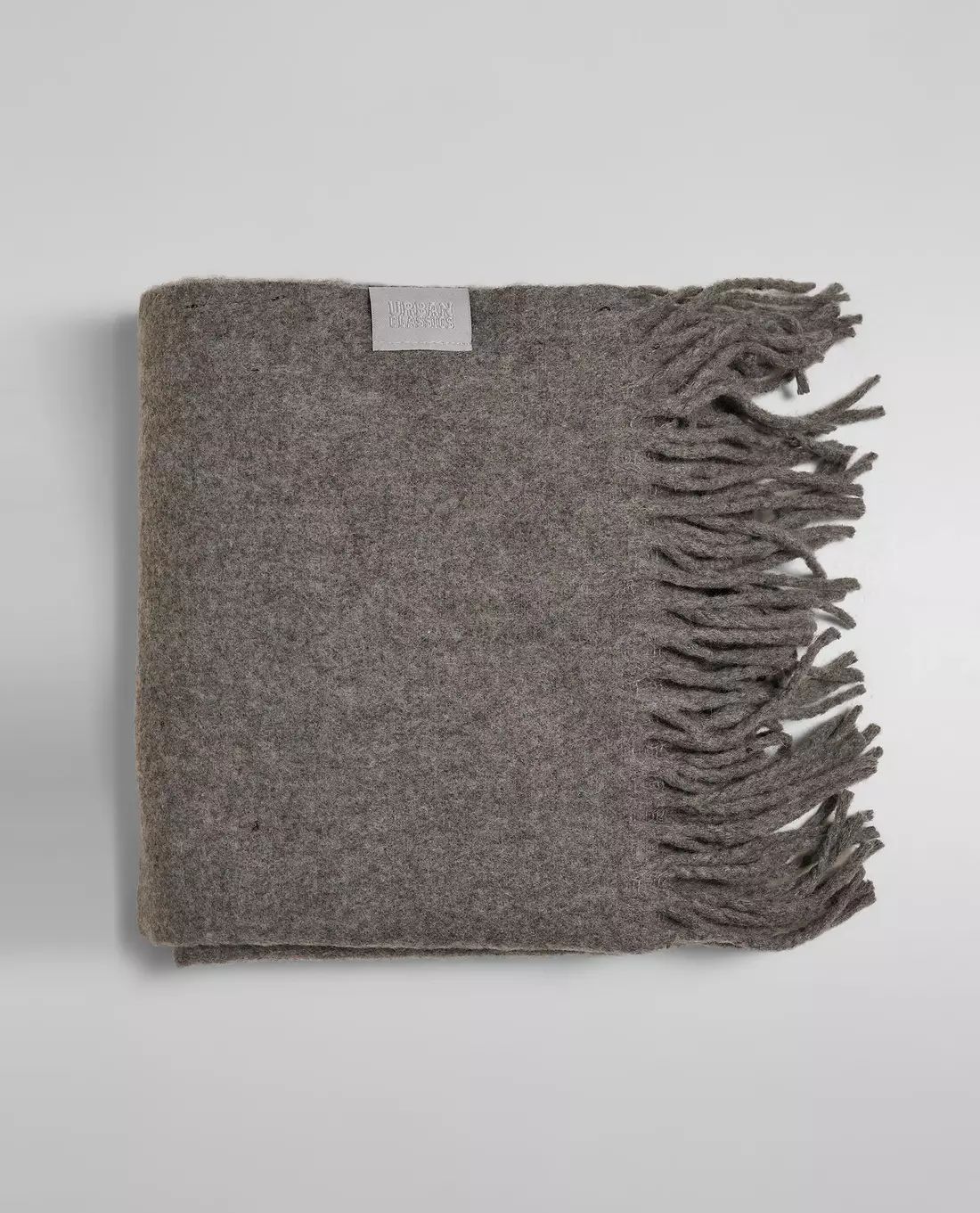 Basic Wool Mix Scarf Gray Urban Classics
